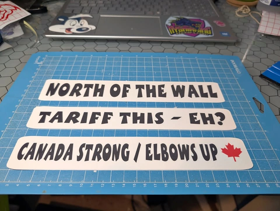 Canada Strong 10" Bumper Stickers