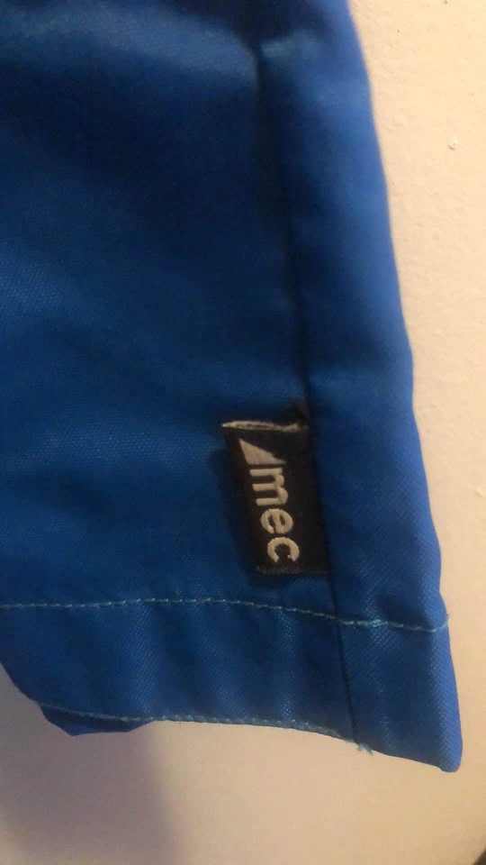 MEC Boys Blue Rain Jacket Waterproof size 12 🏈 - photo 3