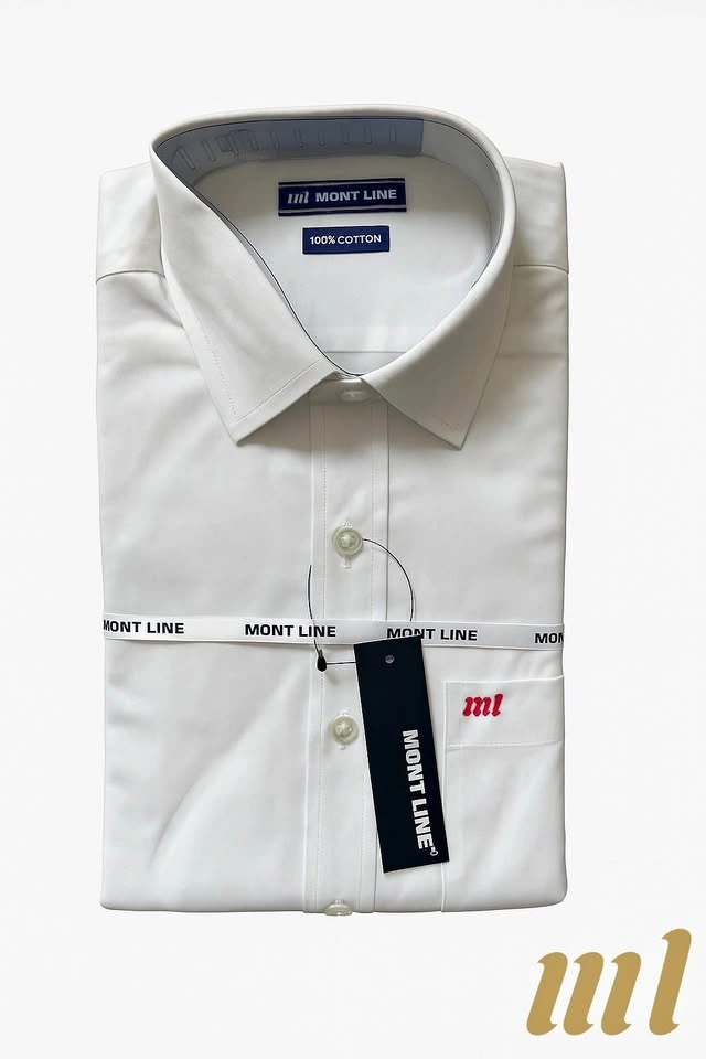 White Shirt for Men, MONT LINE