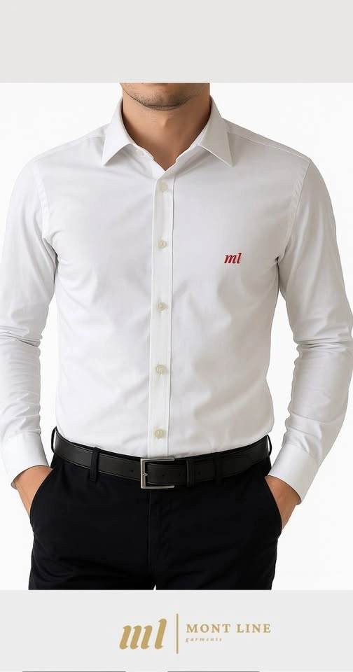 White Shirt for Men, MONT LINE - photo 2