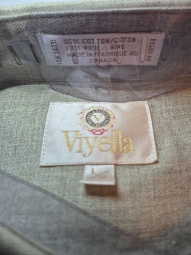 New NWT Viyella Men's Button-Down Shirt in Light Olive/Ash Vinta - photo 3