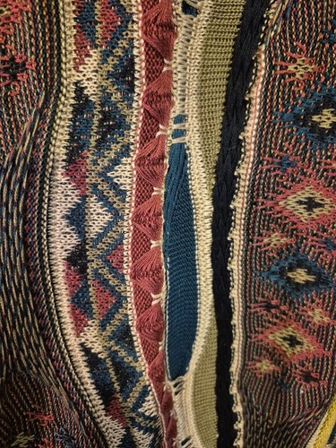 Vintage Tundra NWOT NOS Men’s Multicolor 3D Sweater Lg - photo 4