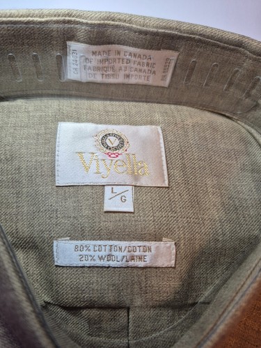 Viyella New NWT Men's Button-Down Shirt Taupe/Shitake Large - photo 2