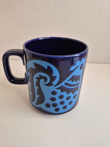 Original Vintage 1970's John Clappison Hornsea Pottery Blue Chic - photo 3