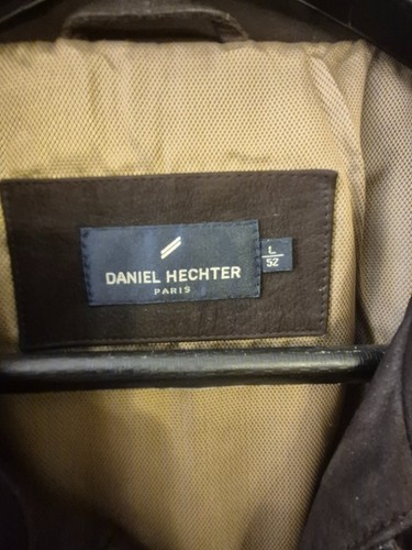Vintage NWT Daniel Hechter Dark Brown Leather Field Jacket L/52 - photo 2