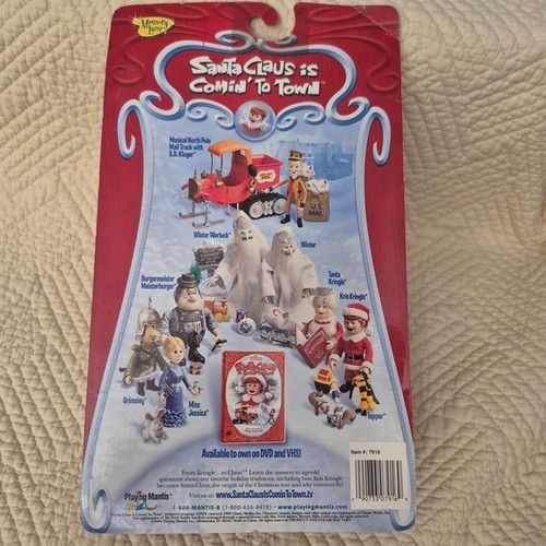 2004 Santa Claus is Coming to Town Action Figure Grimsley - photo 3