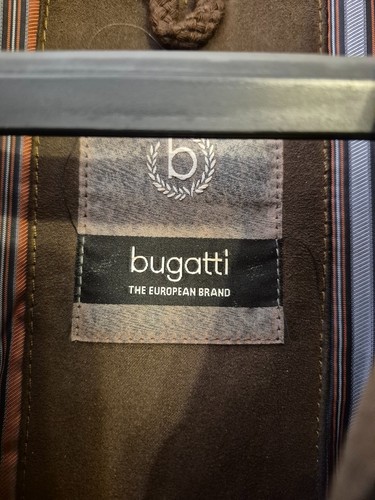 Vintage NWOT Bugatti Brown Suede-Look Lined Jacket Coat 42R - photo 2