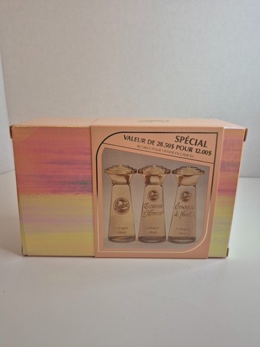 Vintage Fabergé Babe Mini Cologne Perfume Set 3 Bottles NIB NOS - photo 2