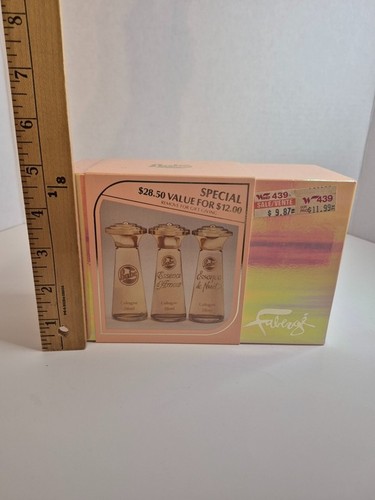 Vintage Fabergé Babe Mini Cologne Perfume Set 3 Bottles NIB NOS - photo 4
