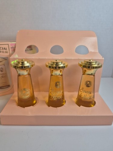 Vintage Fabergé Babe Mini Cologne Perfume Set 3 Bottles NIB NOS - photo 5