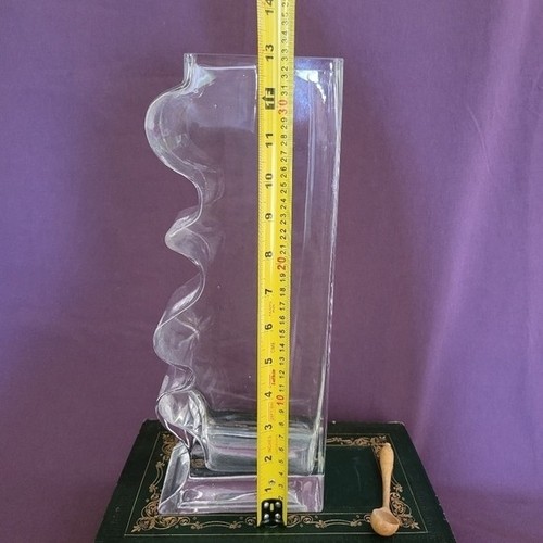 Vintage Crystal Puzzle vase in the style of Josef Riedel - photo 3