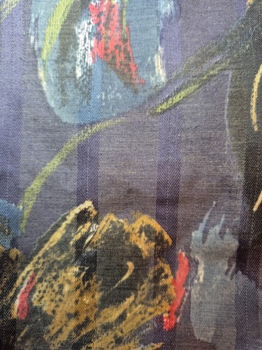 Vintage NWOT i.Miller Men's Navy Floral Button-Up Shirt Large - photo 3