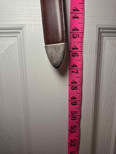 Vtg New Old Stock NWT Bench Craft Canada Brown Leather Belt Size - photo 4