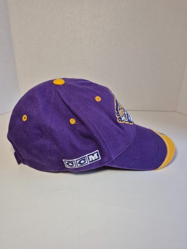 L.A. Kings Hat Purple NHL Vintage Hockey Adjustable Cap - photo 2