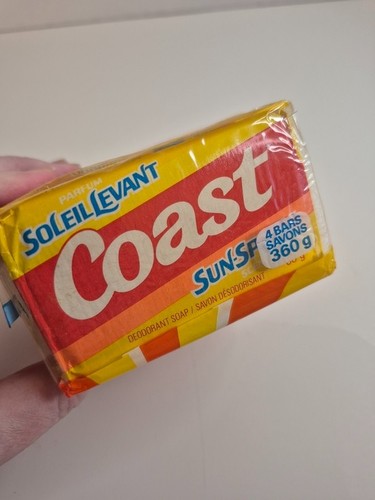 Vintage 4 PACK Coast Sun-Spray Scent Deodorant Soap - photo 5