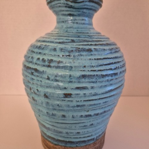 Aldo Londi Blue Pitcher Jug Vase by Bitossi for Rosenthal Netter - photo 2