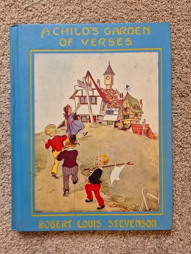 Vintage Childrens Hard Cover Book Robert Louis Stevenson