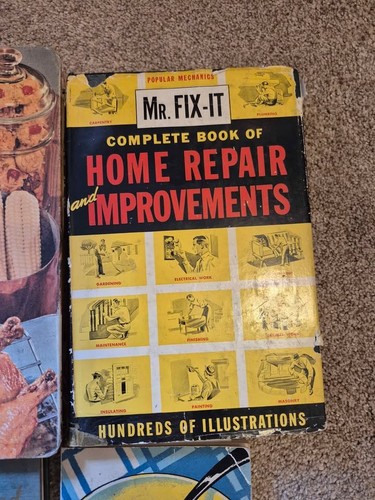 Vintage Book Lot: Cooking, Food Planning, and Home Repair - photo 3
