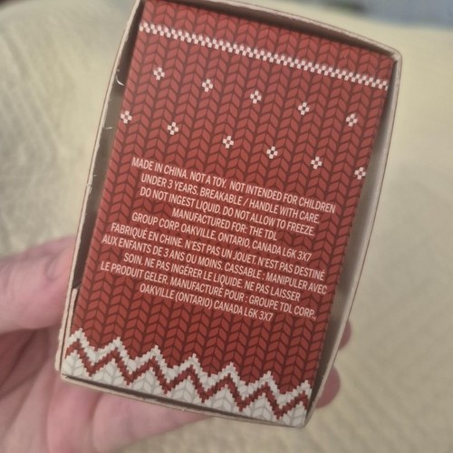 2015 Tim Hortons Snow Globe Christmas Tree Ornament New in Box - photo 4