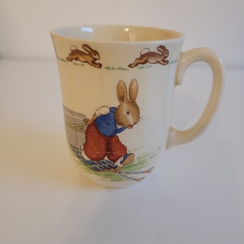 Royal Doulton Bunnykins Beatrix Potter Peter Rabbit Bunny Mug