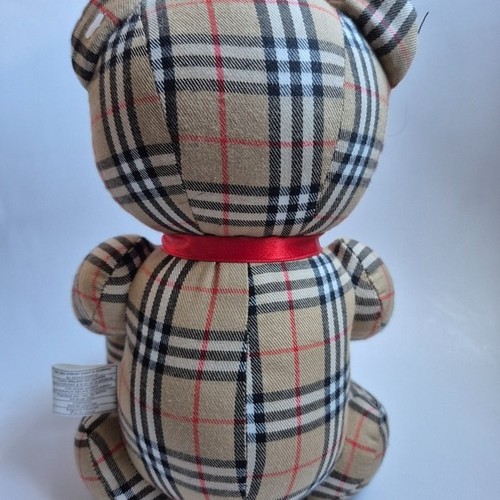 Burberrys Vintage Nova Check Teddy Bear New No Tags - photo 3