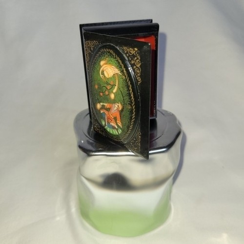 Russian Miniature Hand Painted Lacquer Box Fairy Tale - photo 2
