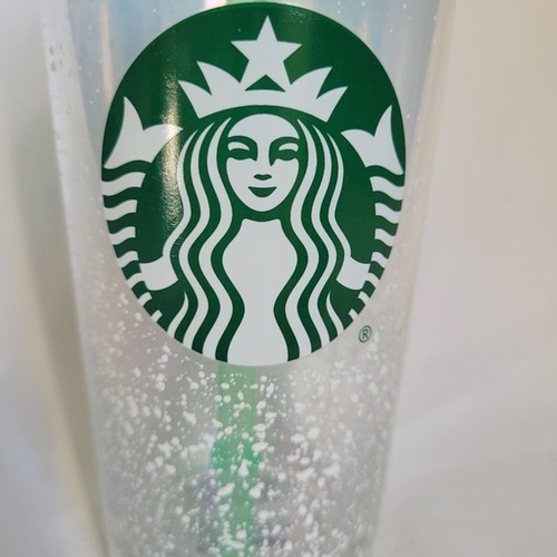 Starbucks 2020 Holiday Christmas Winter Clear Iridescent Glass D - photo 2