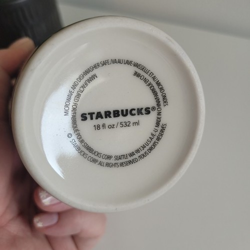 Starbucks Geometric Patterned Trees Holiday Christmas Mug - photo 5