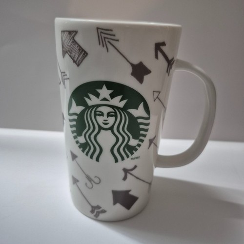 Starbucks Valentines Special Day Heart Mug 2014 White Arrows - photo 2