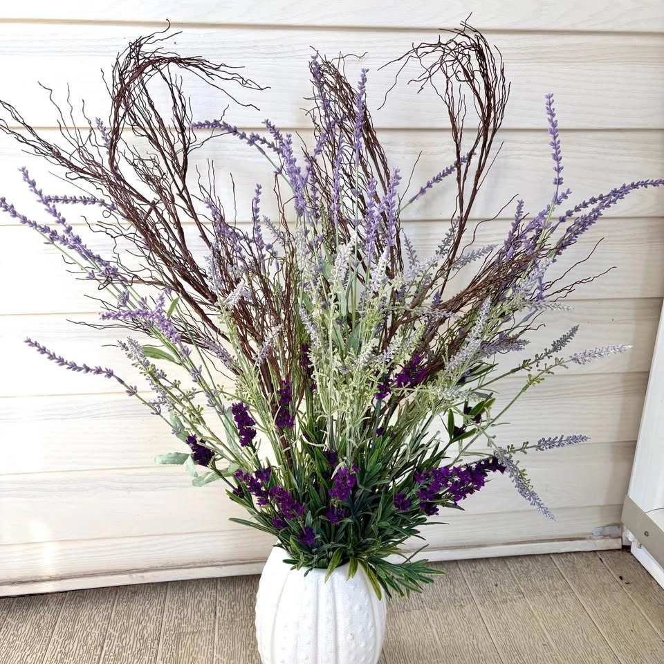 Beautiful Artificial Lavender Flower Arrangement - photo 3