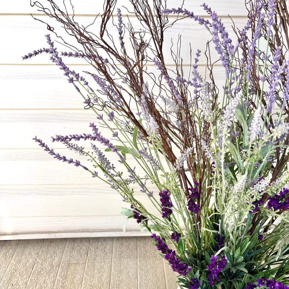 Beautiful Artificial Lavender Flower Arrangement - photo 5