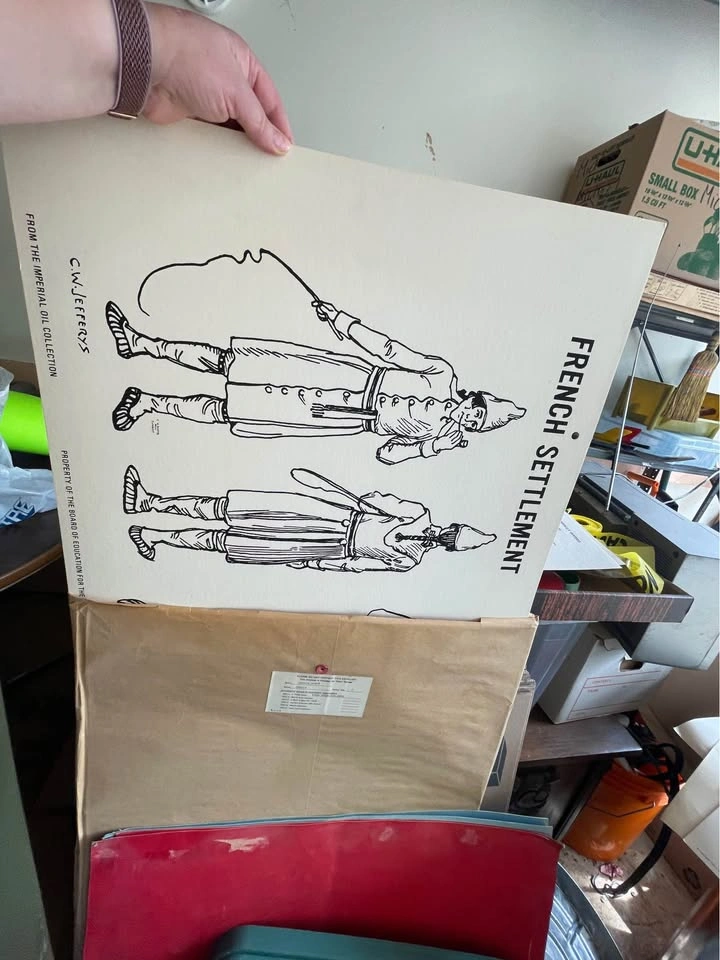 Vintage 1972 educational history prints - photo 5
