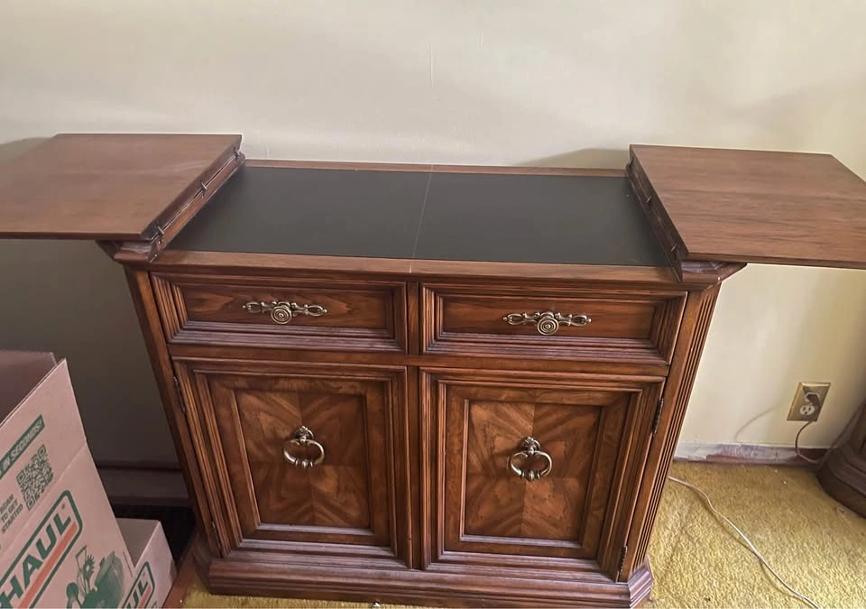 Bar cabinet that opens up at top sklar peppler brand - photo 2