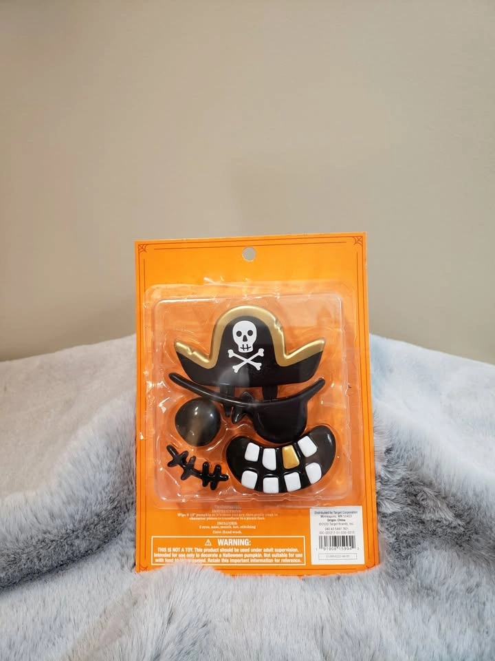 NEW! Pirate or Monster-Theme Pumpkin Push-In Decorating Kits - photo 2