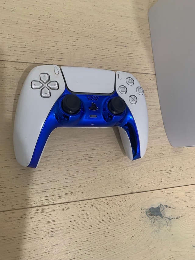 Custom PS5 Controller Blue/White