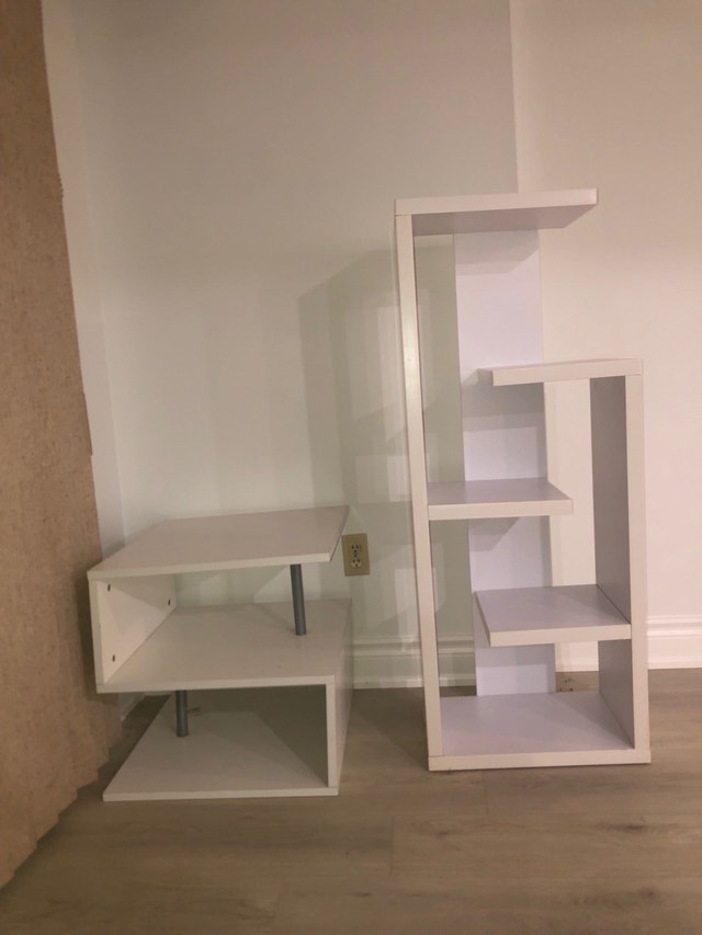 White Wooden Shelf - photo 3