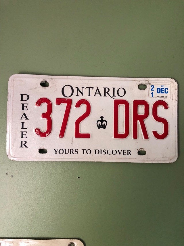 Dealer License Plate - photo 2