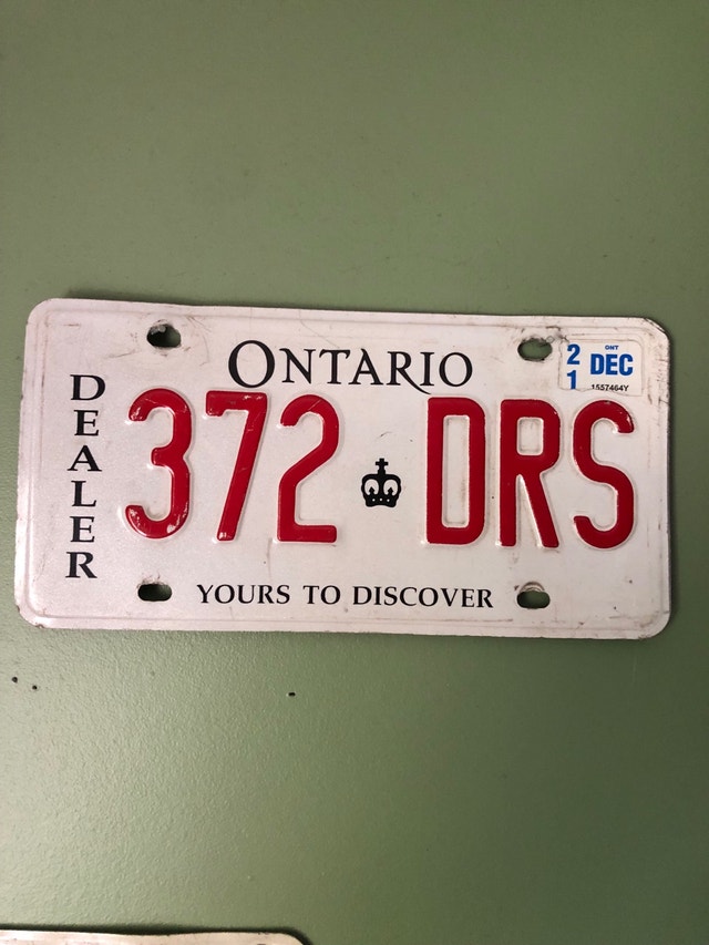 Dealer License Plate - photo 4