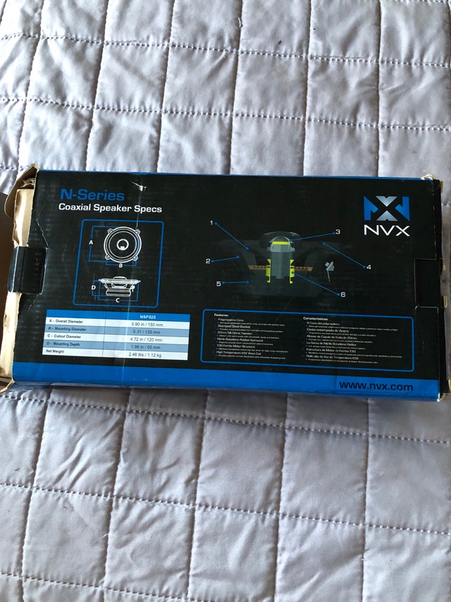 NVX Coaxial Speakers (NSP525) - photo 3