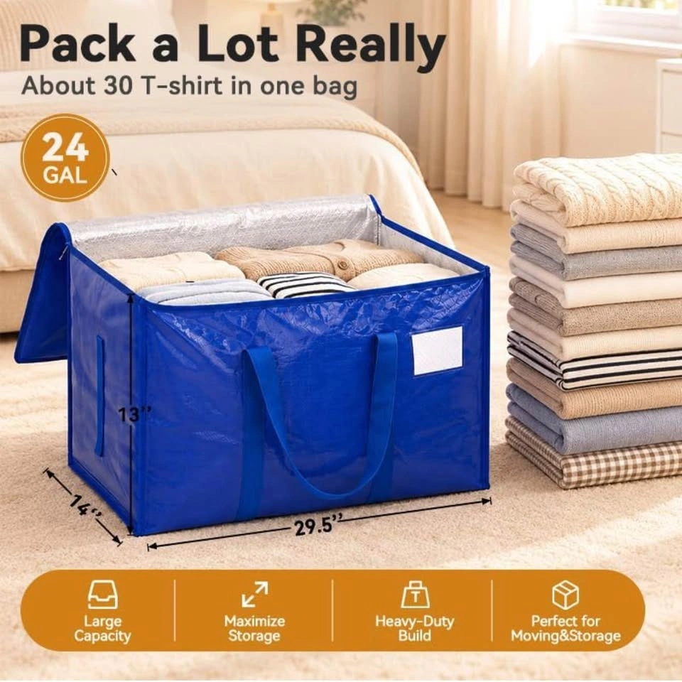 8Pcs 24 Gal Heavy Duty Moving Bags - photo 2