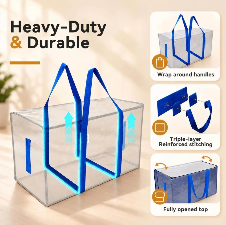 8Pcs 24 Gal Heavy Duty Moving Bags - photo 4