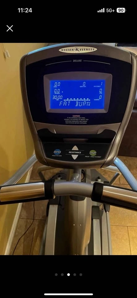 Vision Fitness X6200 Elliptical - photo 3