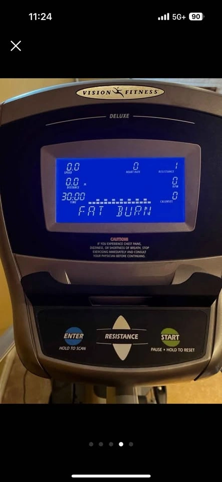 Vision Fitness X6200 Elliptical - photo 4