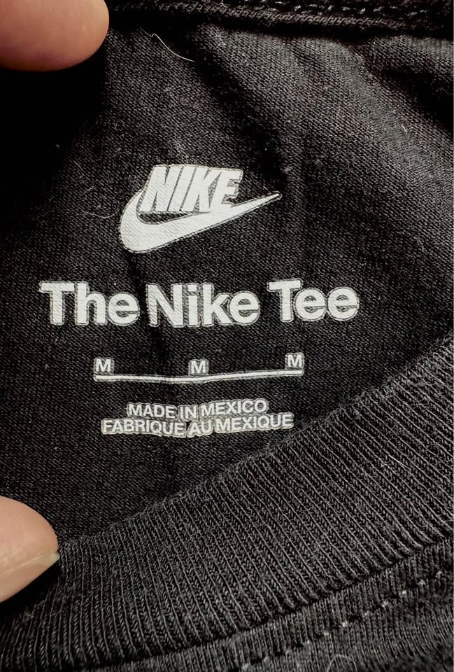 Nike black long sleeve T-shirt Medium unisex - photo 2