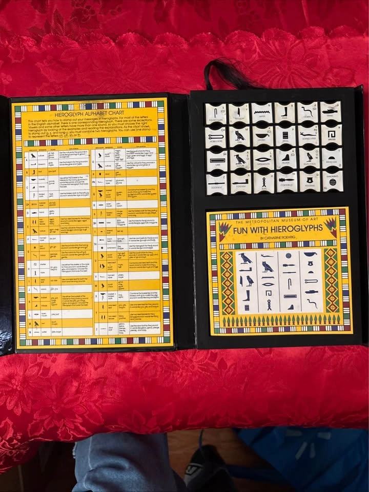 Fun With Hieroglyphs Kit - Metropolitan Museum of Art - photo 3