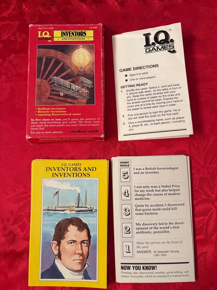 Vintage Card Games and Flash Cards Lot - photo 2
