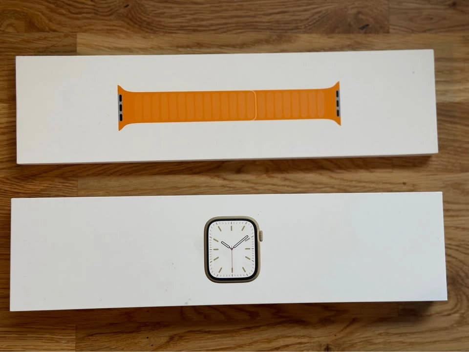 Apple Watch Series 7 – 41mm Gold Stainless Steel – GPS + Cellula - photo 5