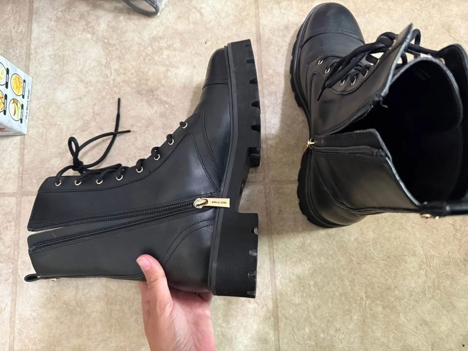 Michael Kors Weiss Combat Boots - photo 3