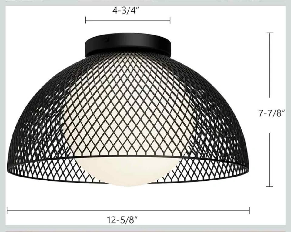 Brand new sealed Kelsey 12" Flushmount Light Fixture - photo 3