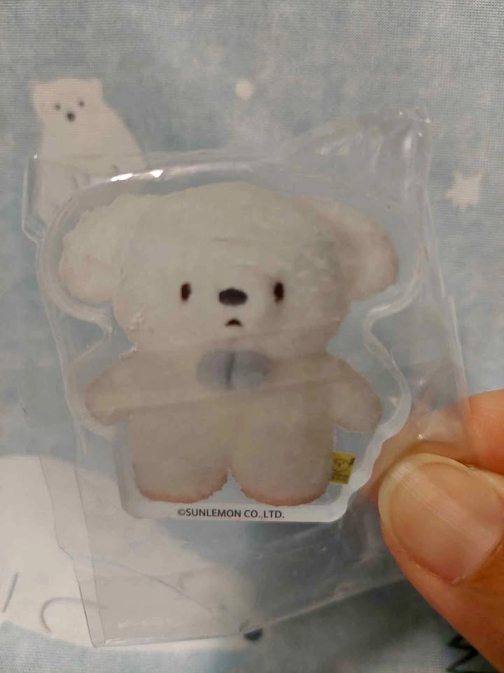 Gashapon - Sunlemon White Dog Acrylic Stand 🏈